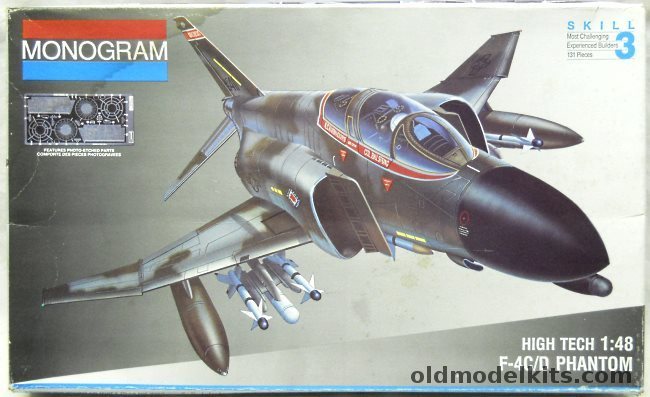 Monogram 1/48 F-4C/D Phantom II High Tech, 5831 plastic model kit